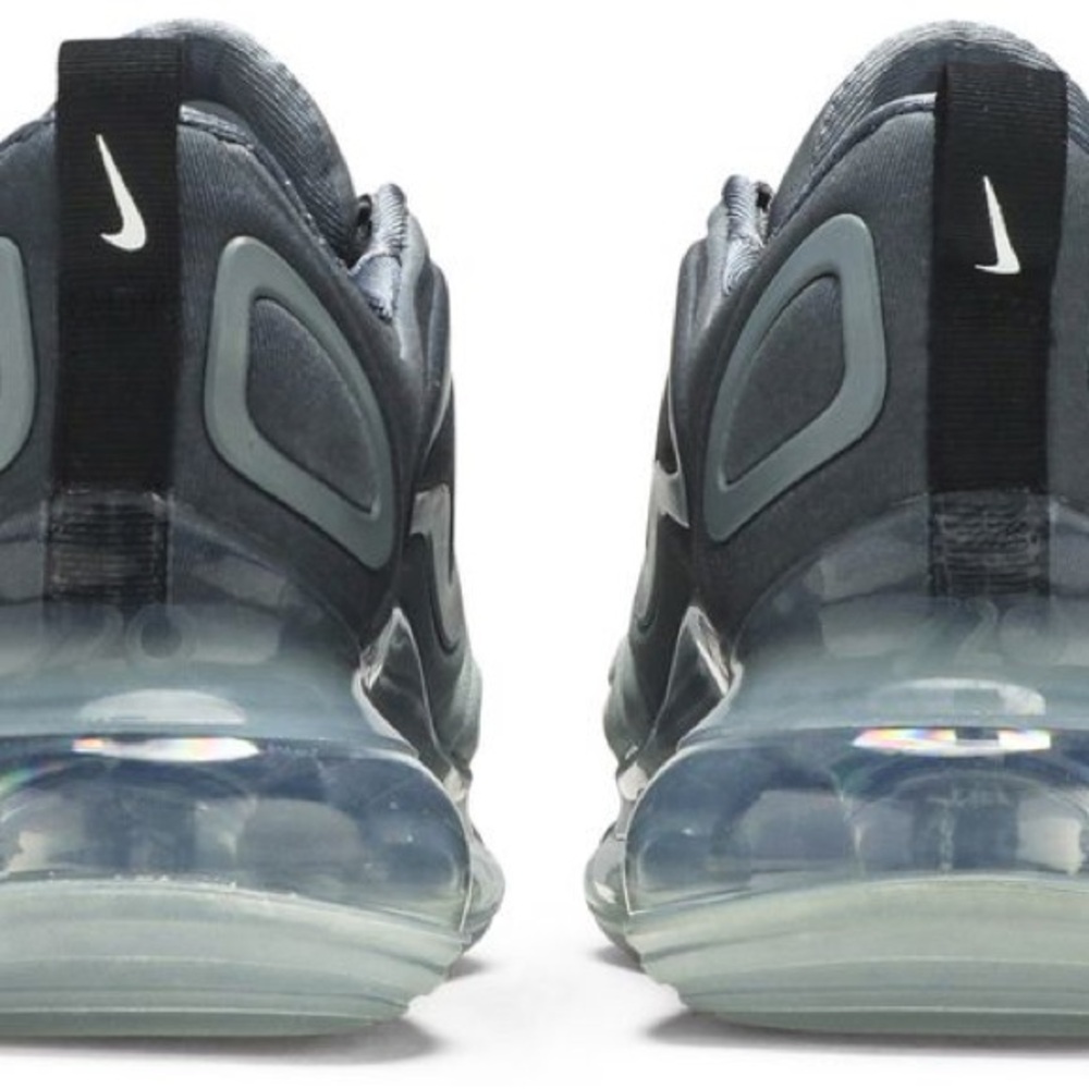Nike Air Max 720 Cool Grey Sneakers Shoes Men’s Size 12 Rubber Tread - Picture 2 of 12